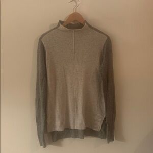 Joe Fresh Gray and Cream Knit Top
